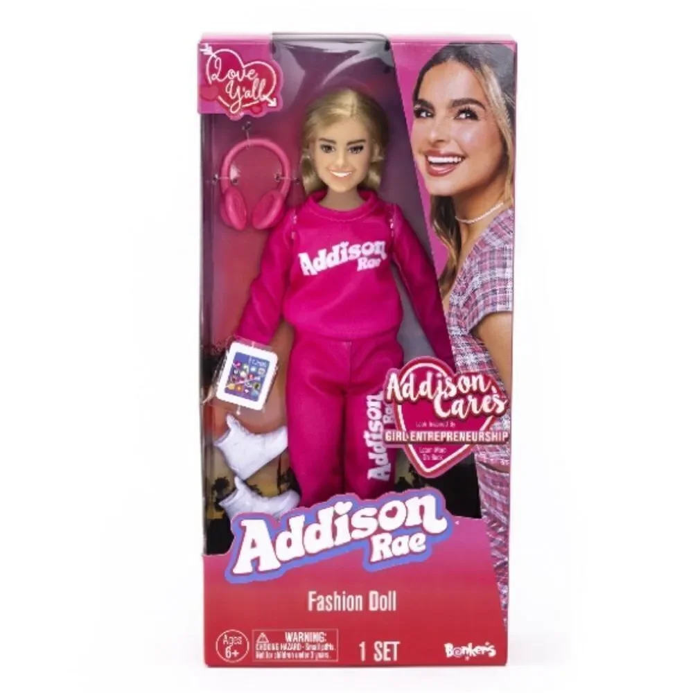 Addison Rae Fashion Dolls, Beach & Comfy Style 2-Pack